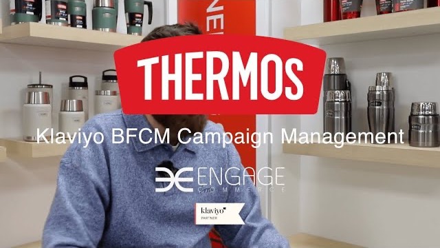 James Sheldon of Thermos UK in the Thermos showroom, filmed for Engage Commerce